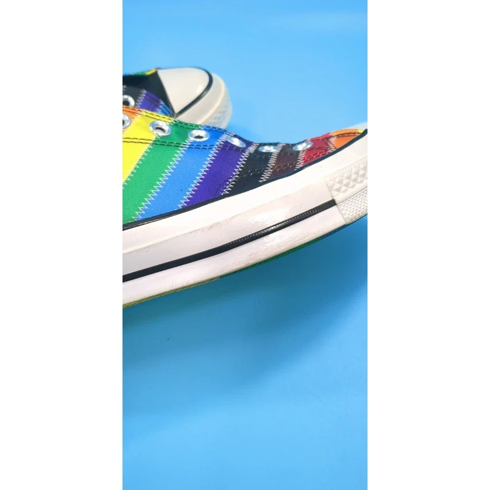 Converse Chuck 70 Men's Size 10 Rainbow Shoes/Sneaker LBTQ+ PRIDE CELEBRATION